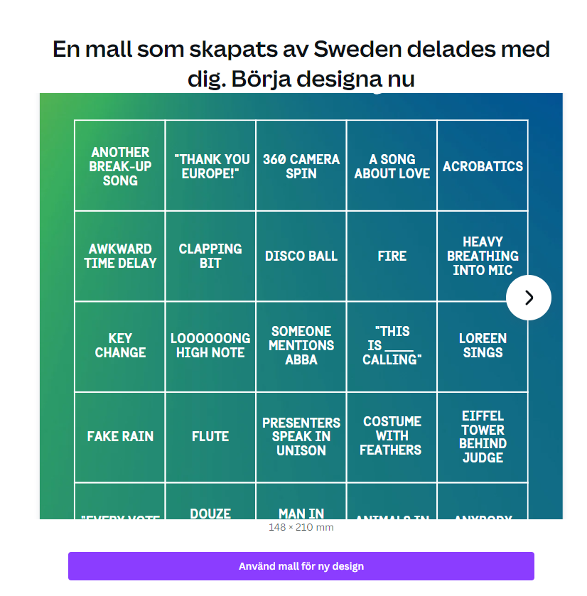 Canva template