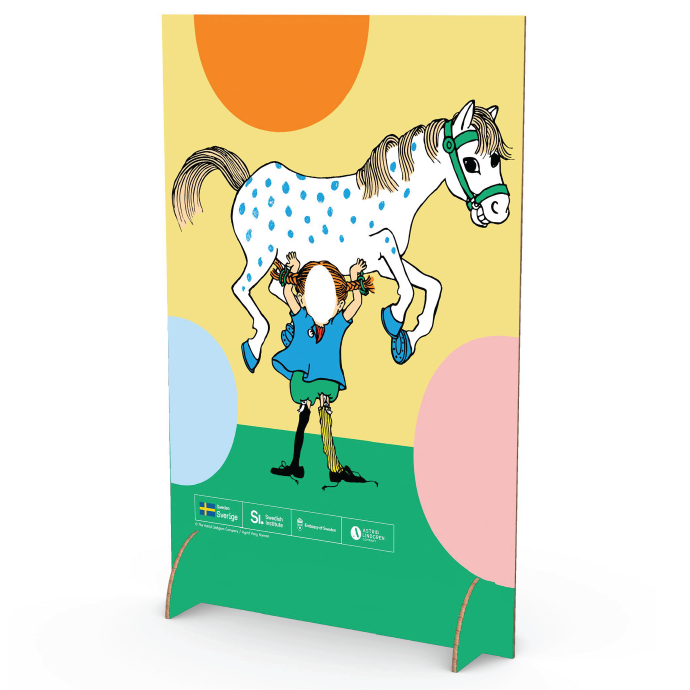 A Pippi Longstocking cutout board