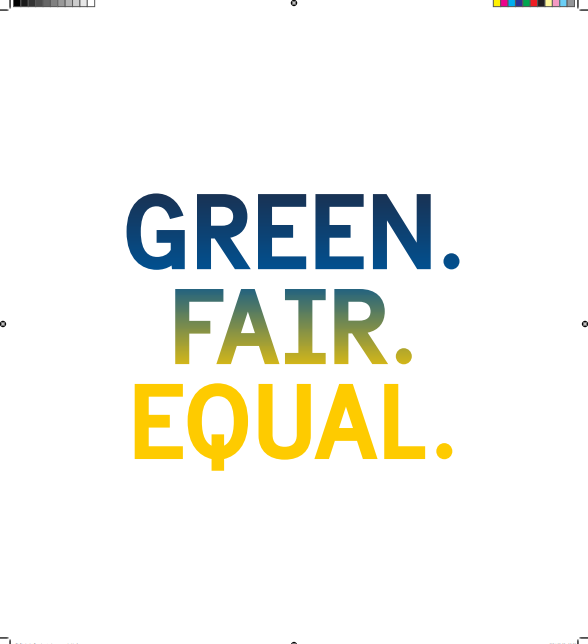 Print: green, fair, equal.