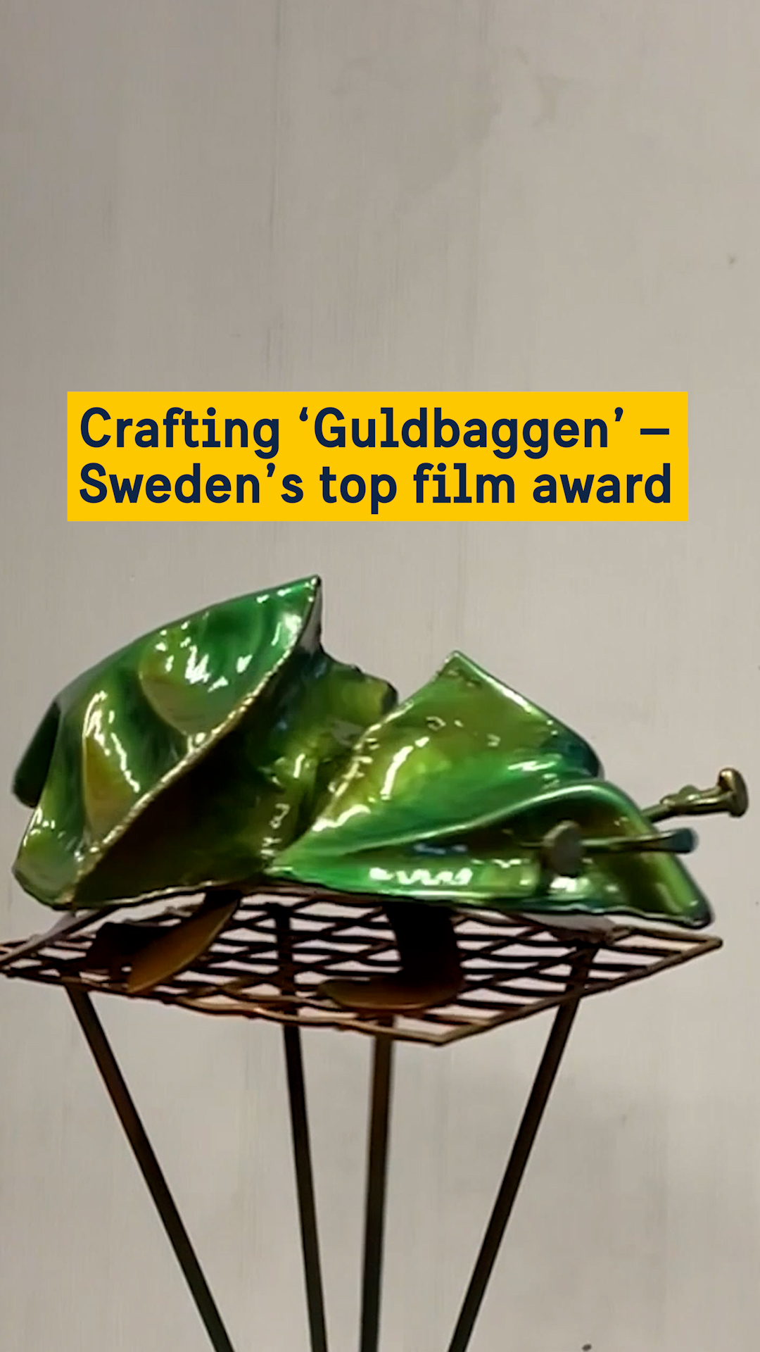 Crafting 'Guldbaggenä - Sweden's top film award