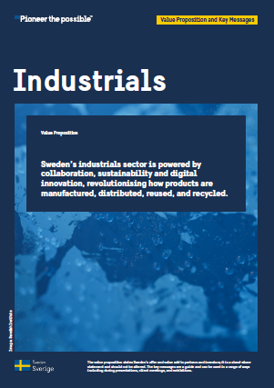 Industrials sector values and messages